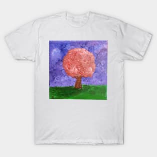 Cherry Blossom Tree Painting T-Shirt